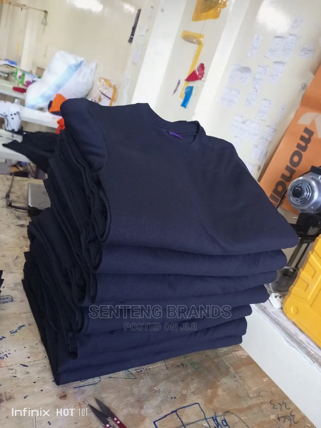 Black Cotton T-Shirts Best Quality ,Plain.
