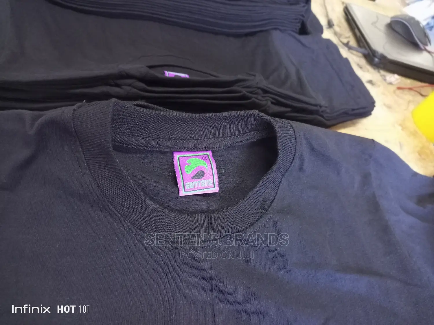 Black Cotton T-Shirts Best Quality ,Plain.