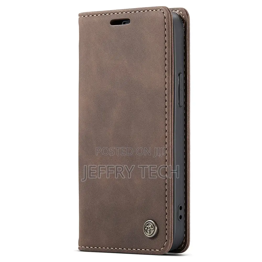 Caseme Wallet Magnetic Case for iPhone 13 Mini, Leather Wall