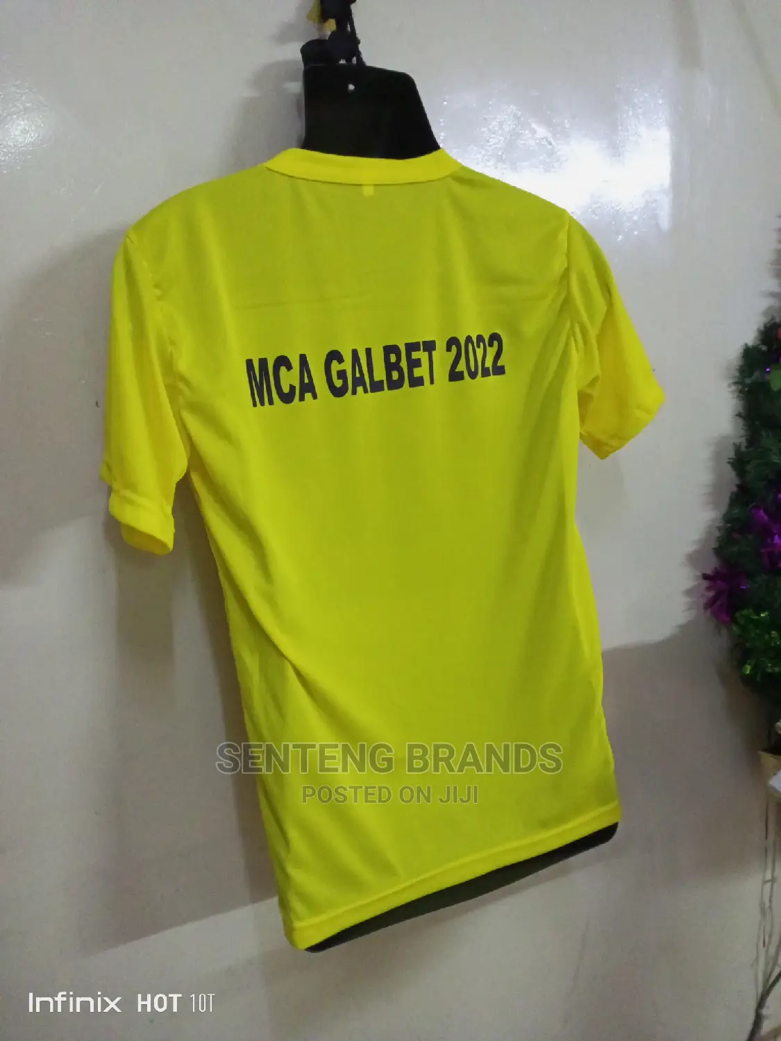 Printed Yellow Campaign T-Shirts for Elections