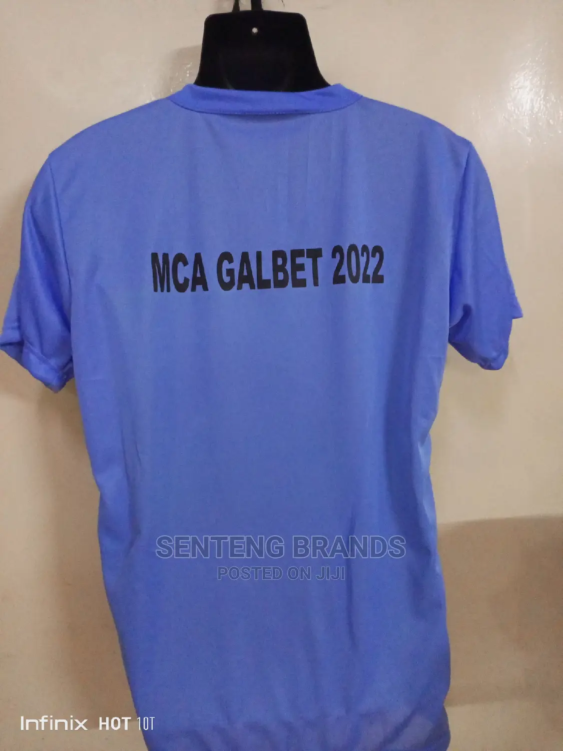Printed Skyblue T-Shirts for Campaign Elections