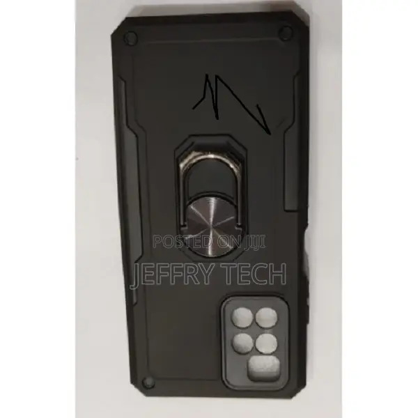 Armored Back Case for Redmi 10 - Black