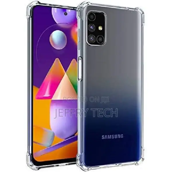 Crystal Clear Shockproof Case for Samsung Galaxy M31s