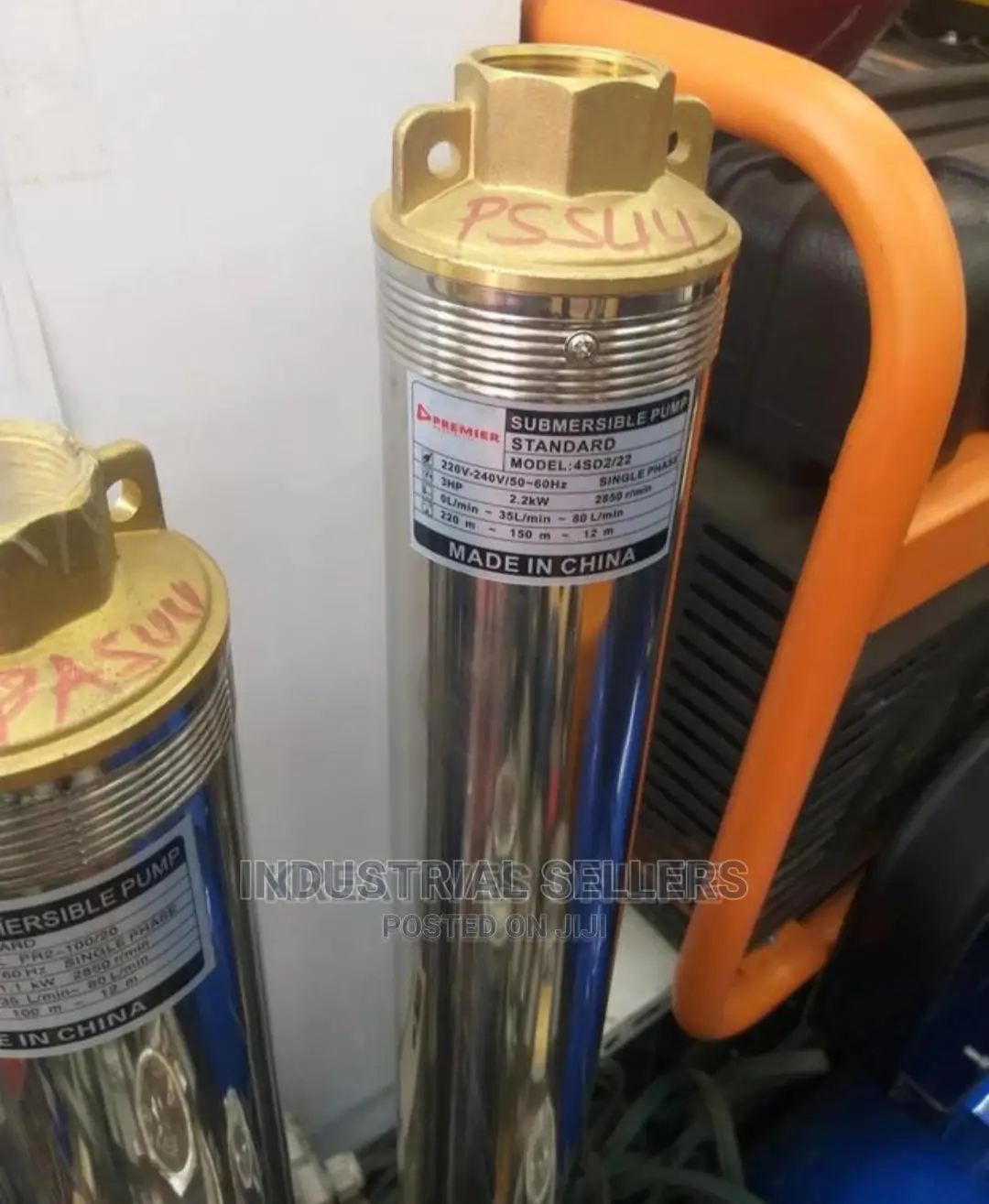 Premier 3hp 150m 80l/Min Electric Submersible Pump