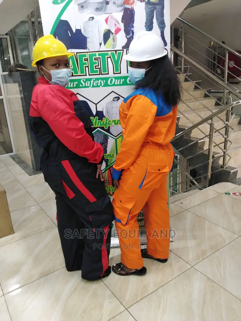 Womens Side Pocketed Cargo Overalls