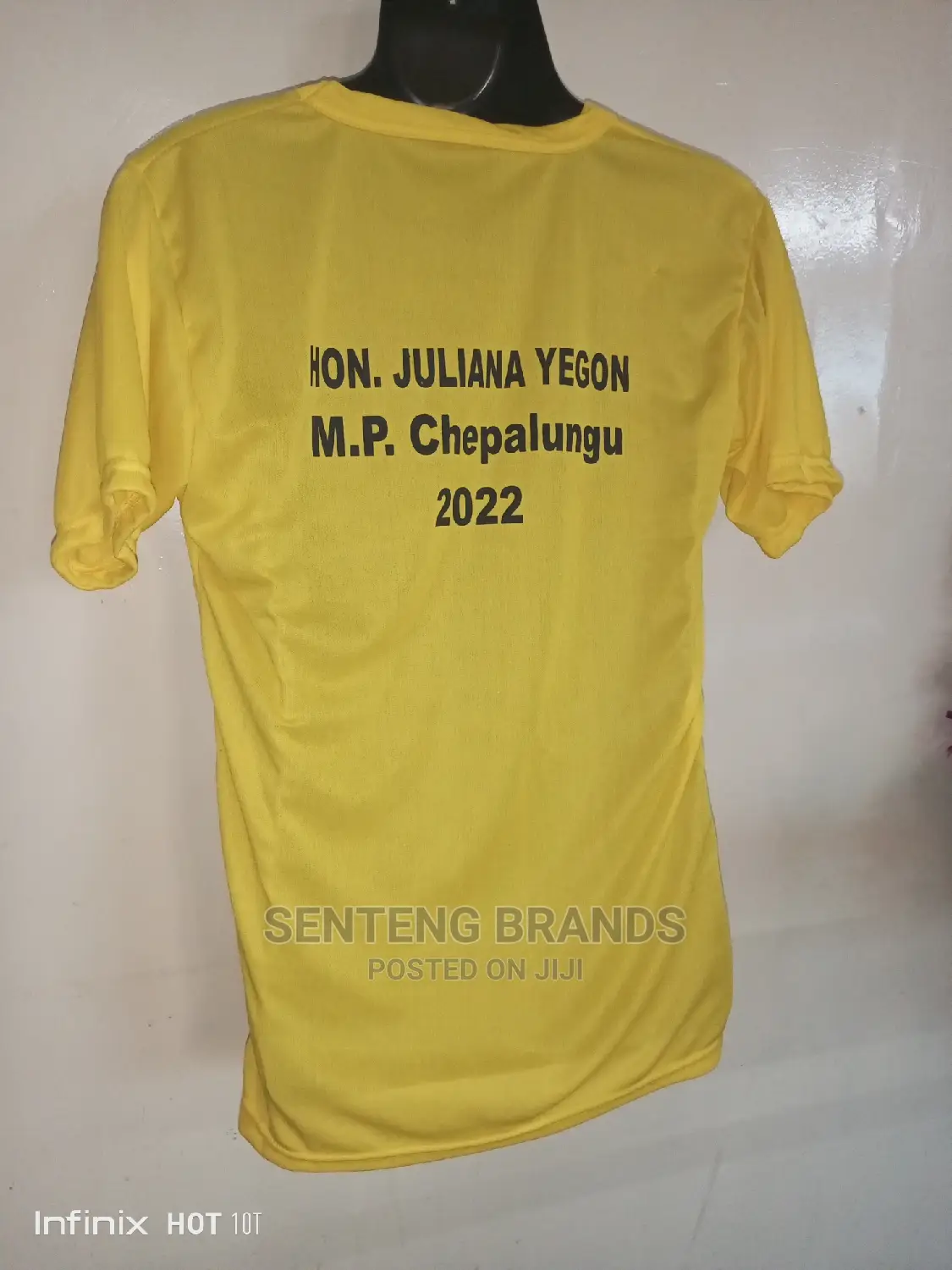 Yellow Printed T-Shirts