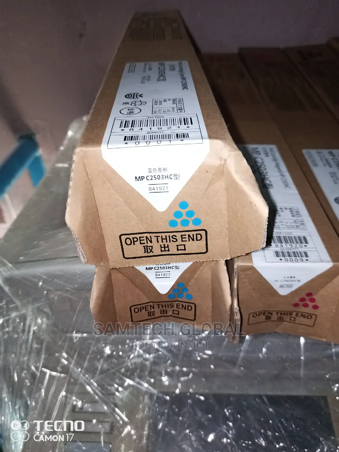Ricoh C 2003/2503 Cyan Original Toner