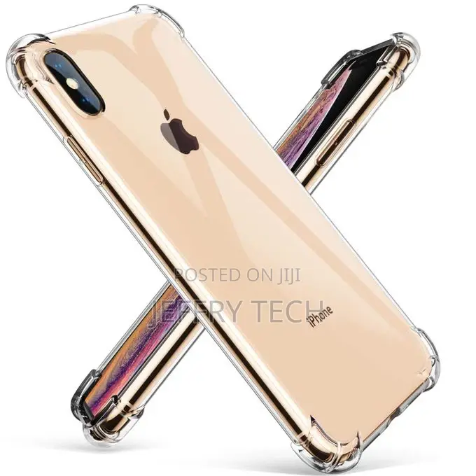 Anti-Shock Cover for iPhone X/Xs - Transparent