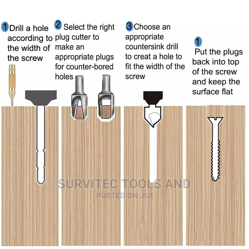 23 PCS Woodworking DIY Tool Kit Set