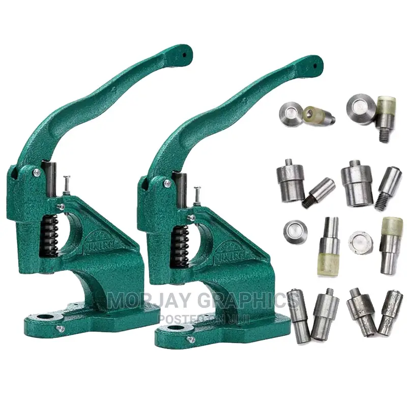 Eyelet Banner Button Making Machine Binding