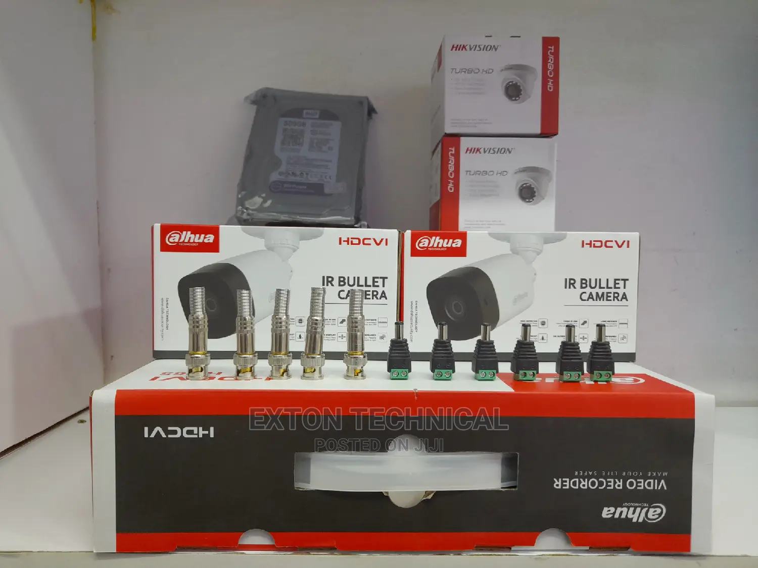 4 Cctv Cameras Complete Kit Dahua