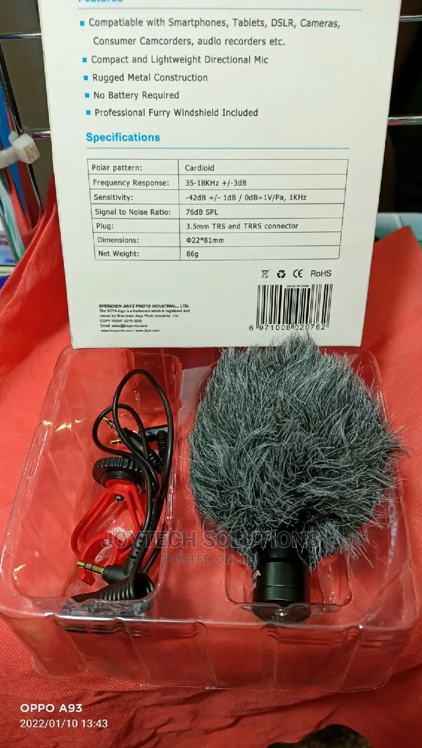 Camera Microphone. Boya. By Mmi