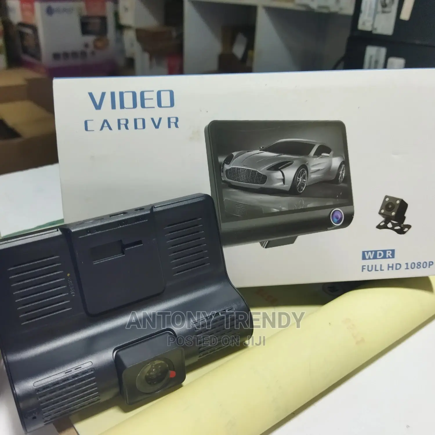 Dash Camera With Three Cameras