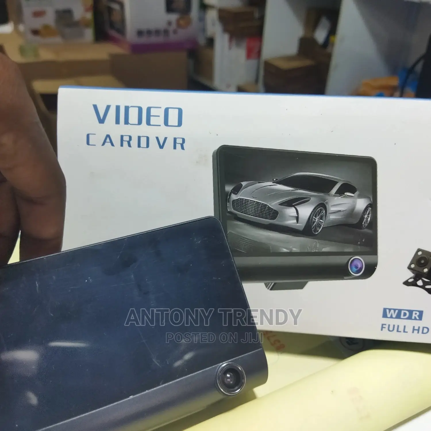 Dash Camera With Three Cameras