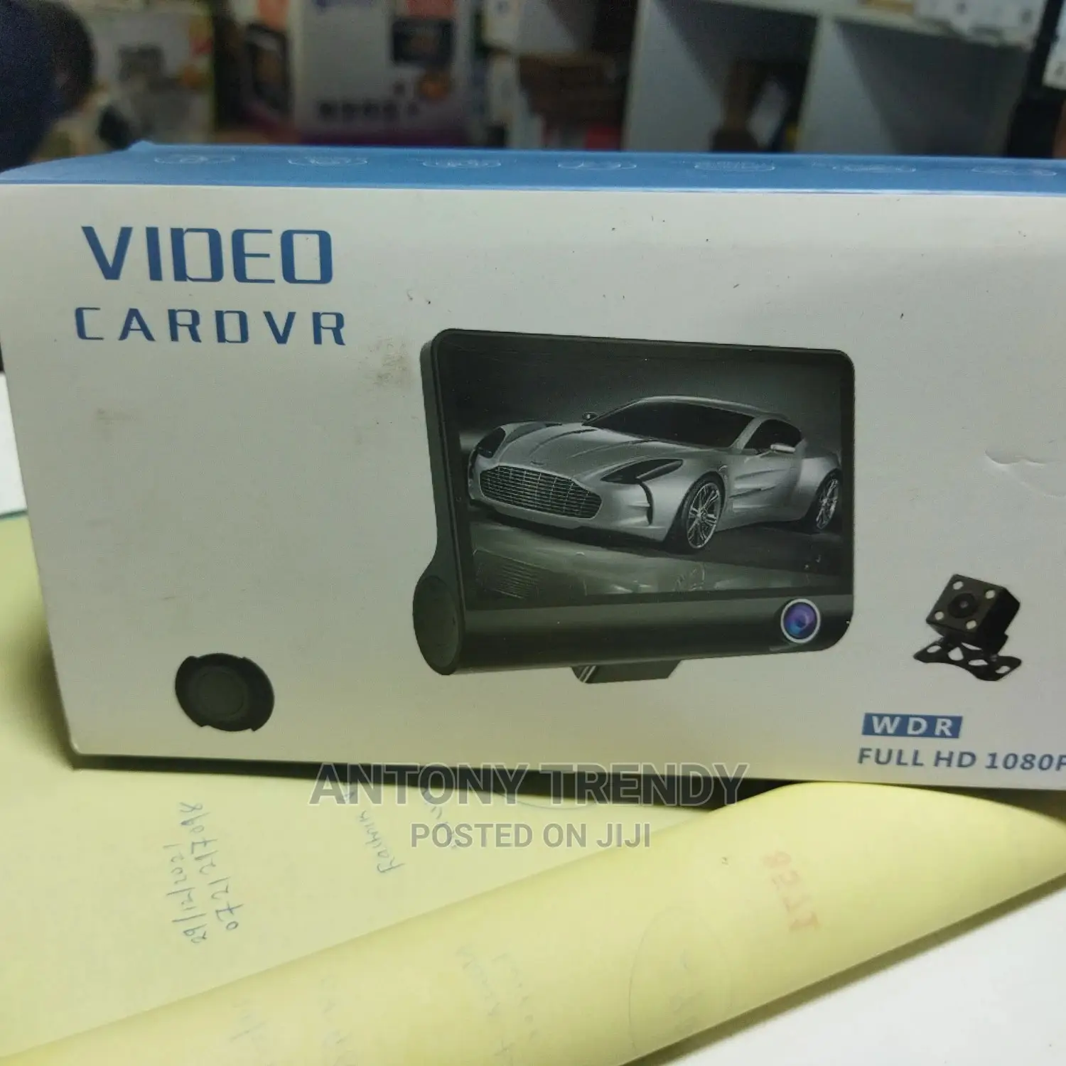 Dash Camera With Three Cameras
