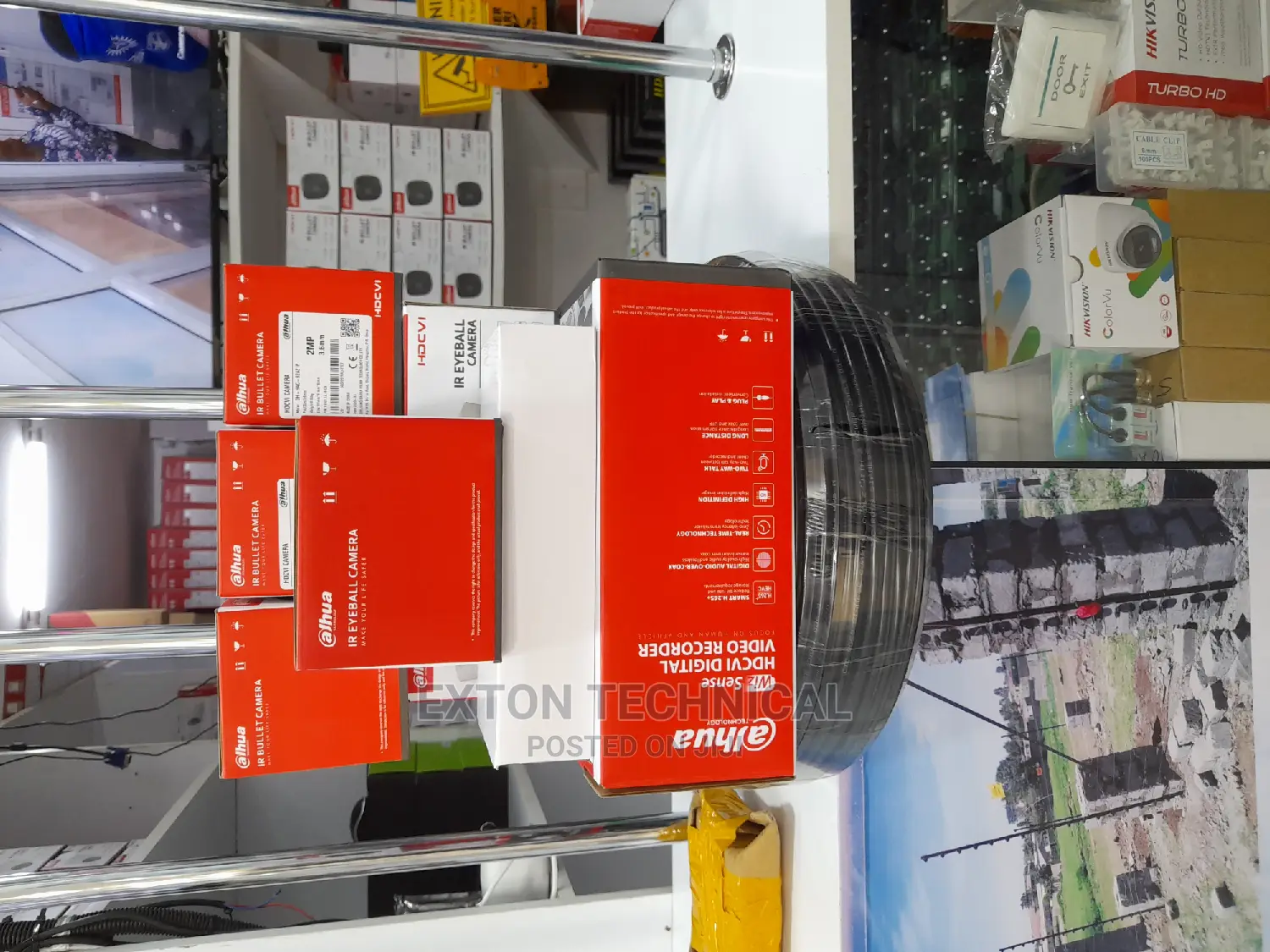 Dahua 4 Cctv Cameras Complete Kit With Installation