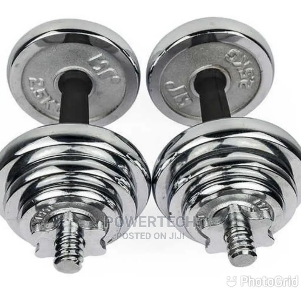 Chrome Dumbbells