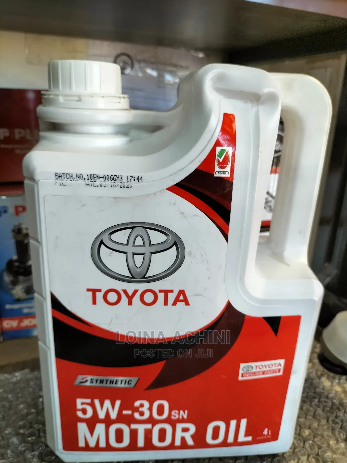 Toyota Genuine Fully Synthetic 5w-30 Engine Oil