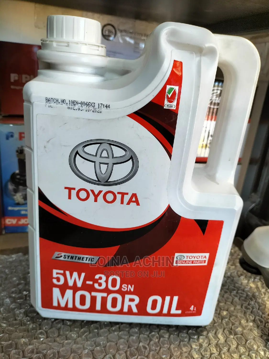 Toyota Genuine Fully Synthetic 5w-30 Engine Oil
