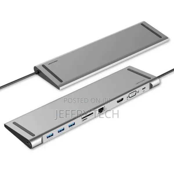Vention Type C to Multifunctional 10 in 1 Docking Station