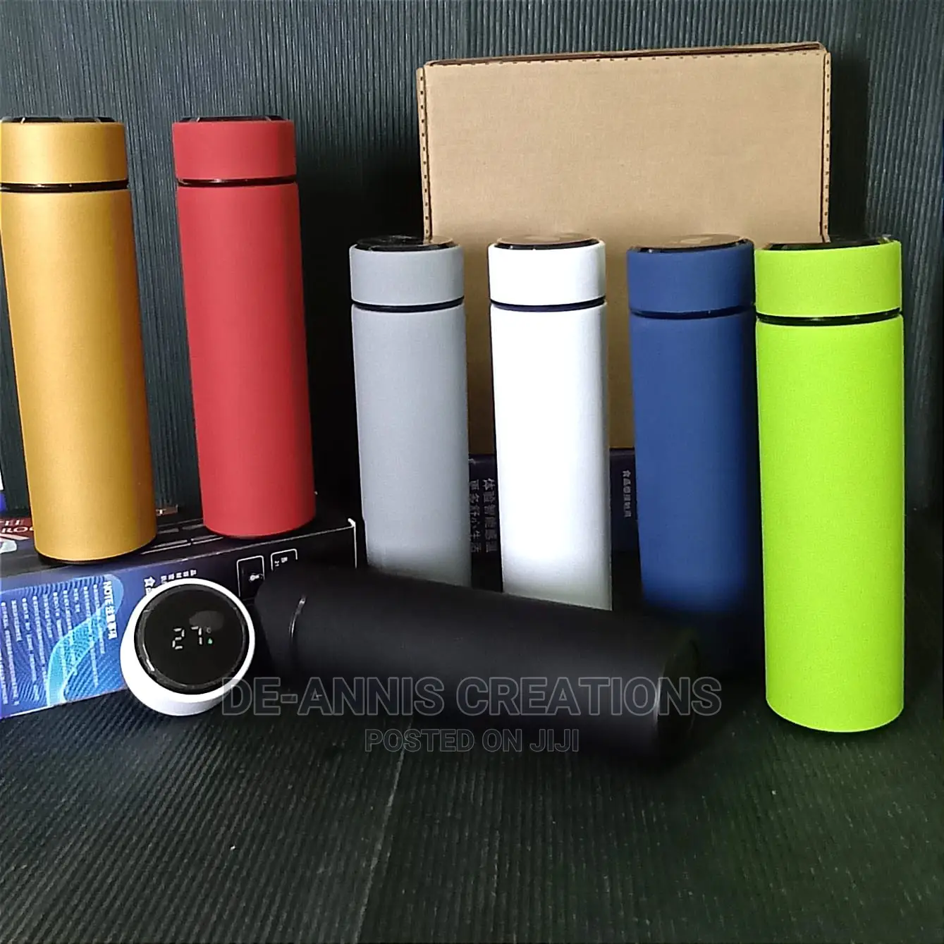 Temparature Read Thermal Bottles