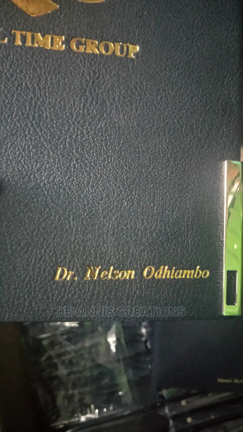 Foiling on Leather