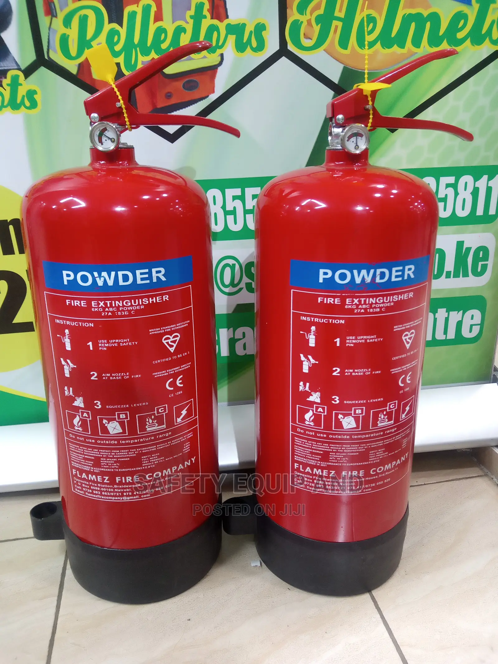 Fire Extingusers Available at Safety Hub