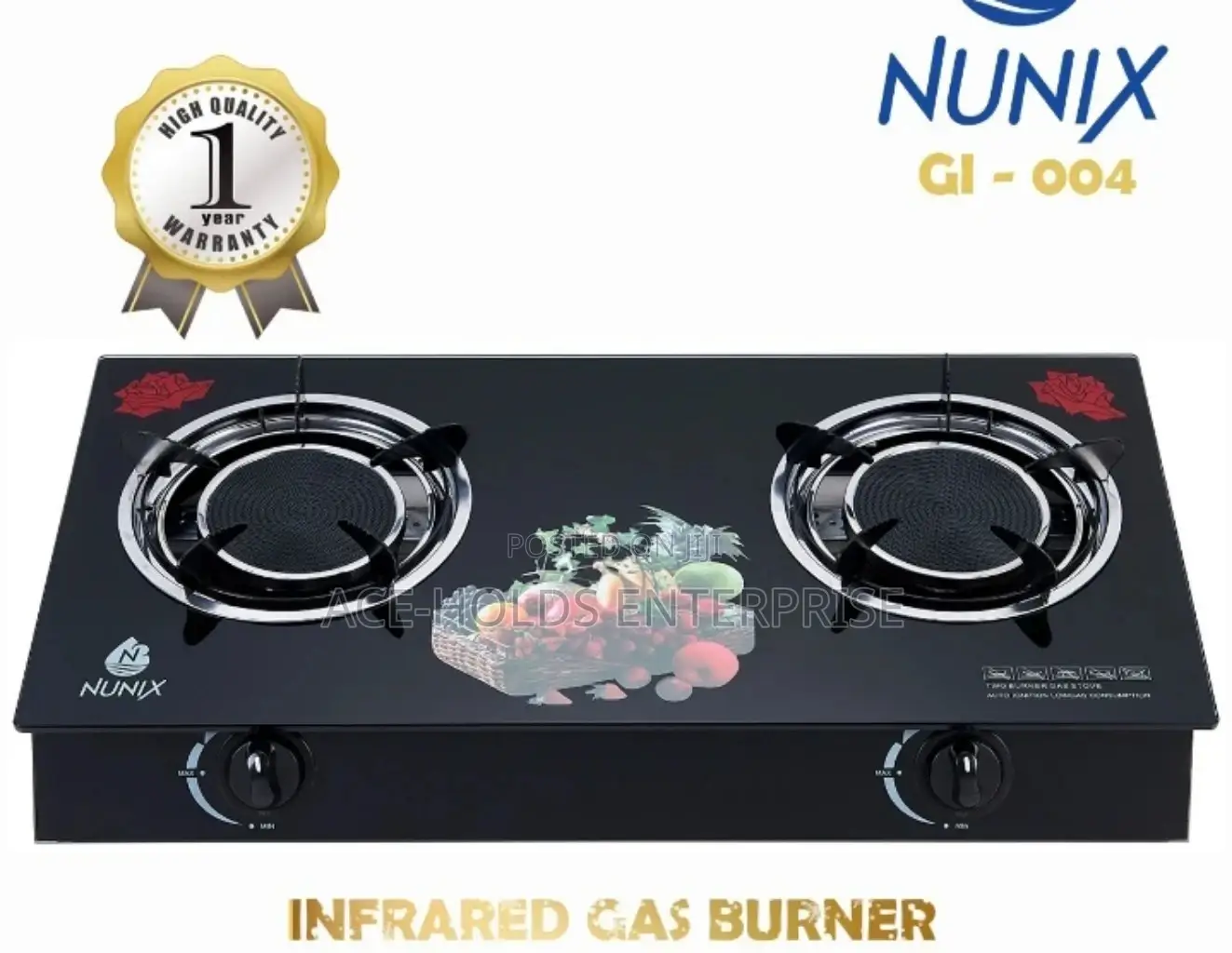 Nunix Infrared 2 Gas Burner