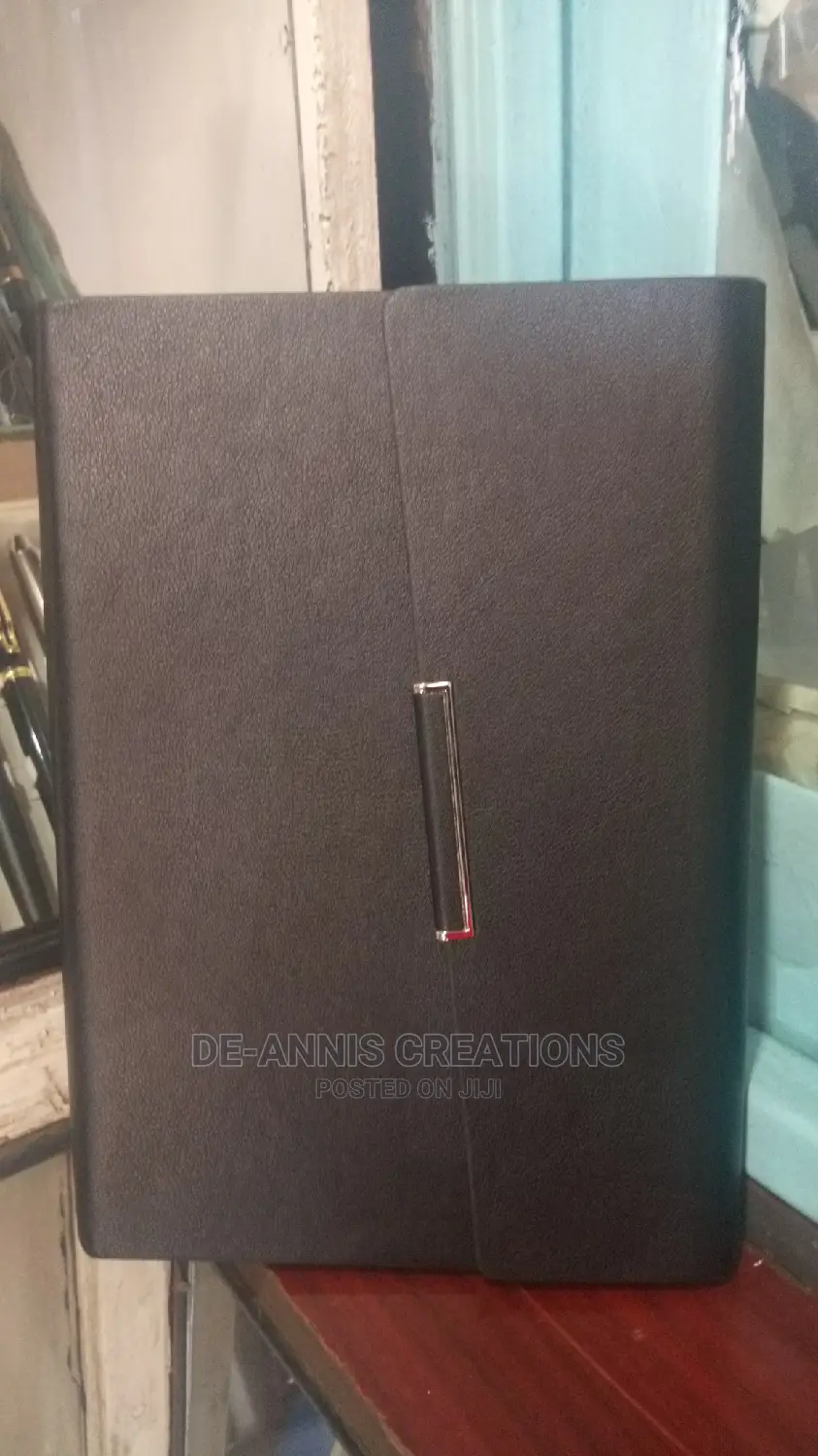 Slanted Black A5 Executive Notebook