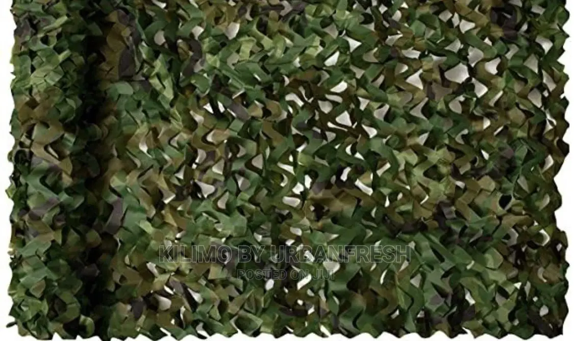 Camoflauge Netting 2 M X 5 M. Brown : Blue : Green