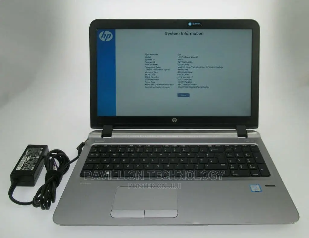 Laptop HP ProBook 450 G3 4GB Intel Core I3 HDD 500GB