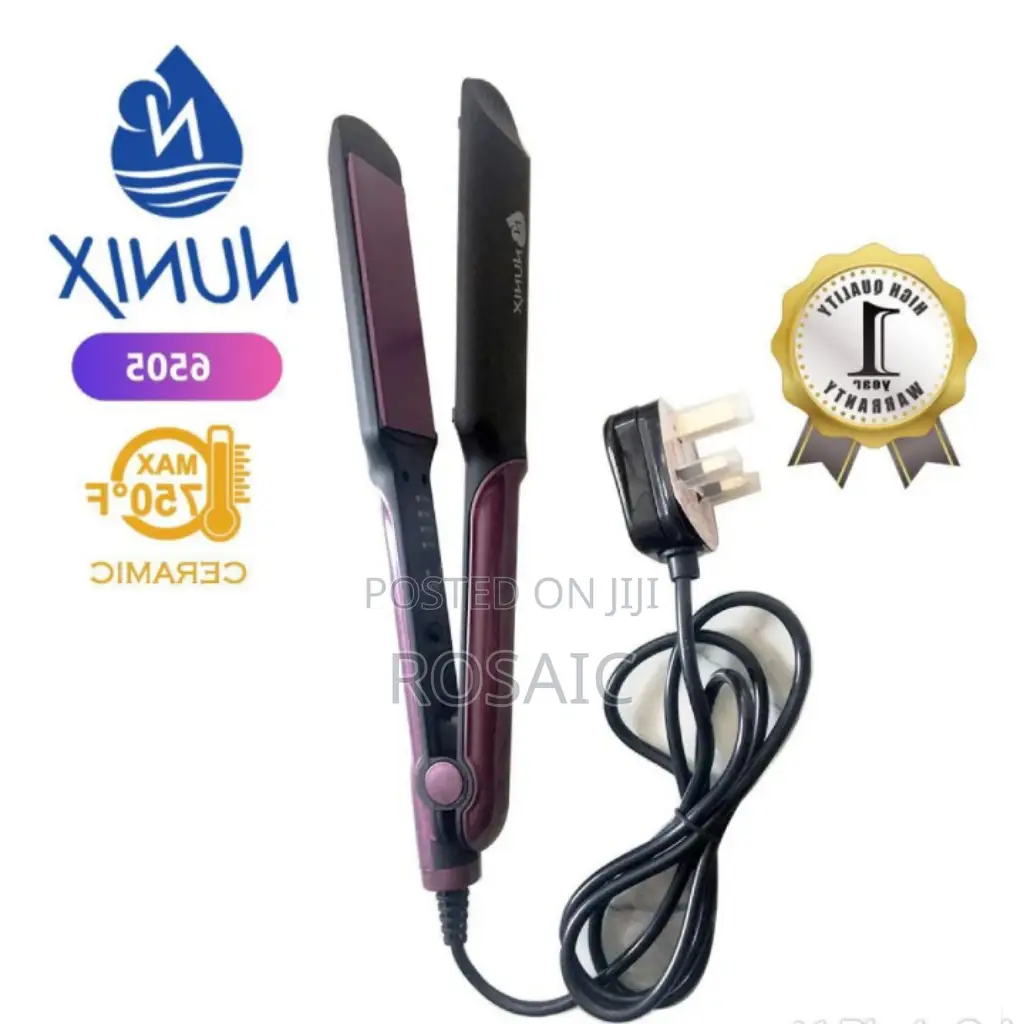 Nunix Hair Straightener/Flat Iron