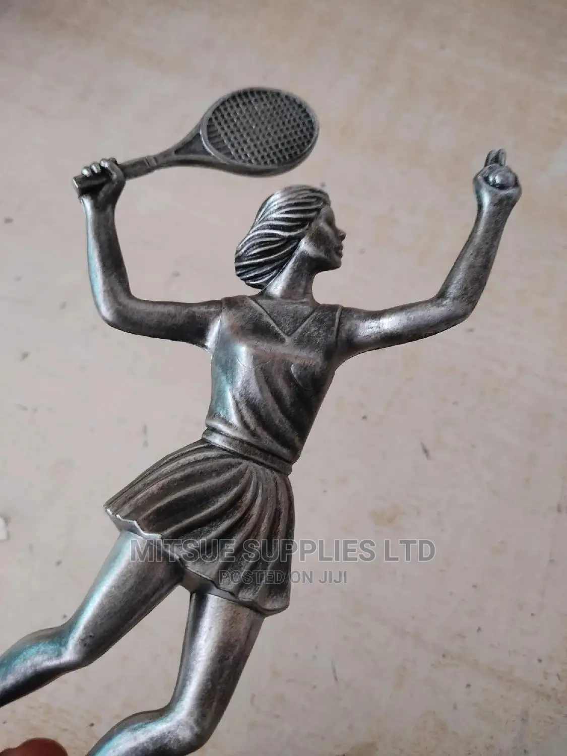 Girl's Lawn Tennis Tournament Winner's Trophy-11.7"