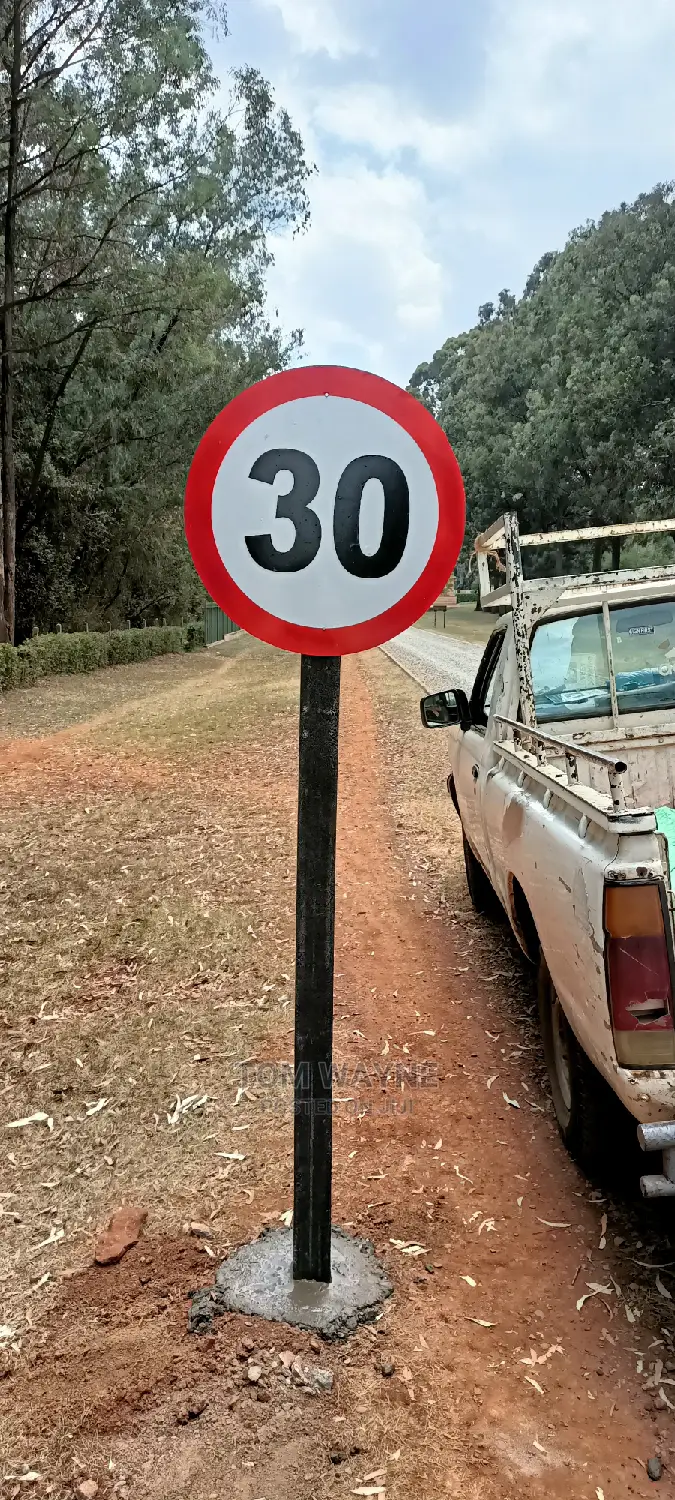 Road Side Signs For Motorists, Riders And Pedestrians