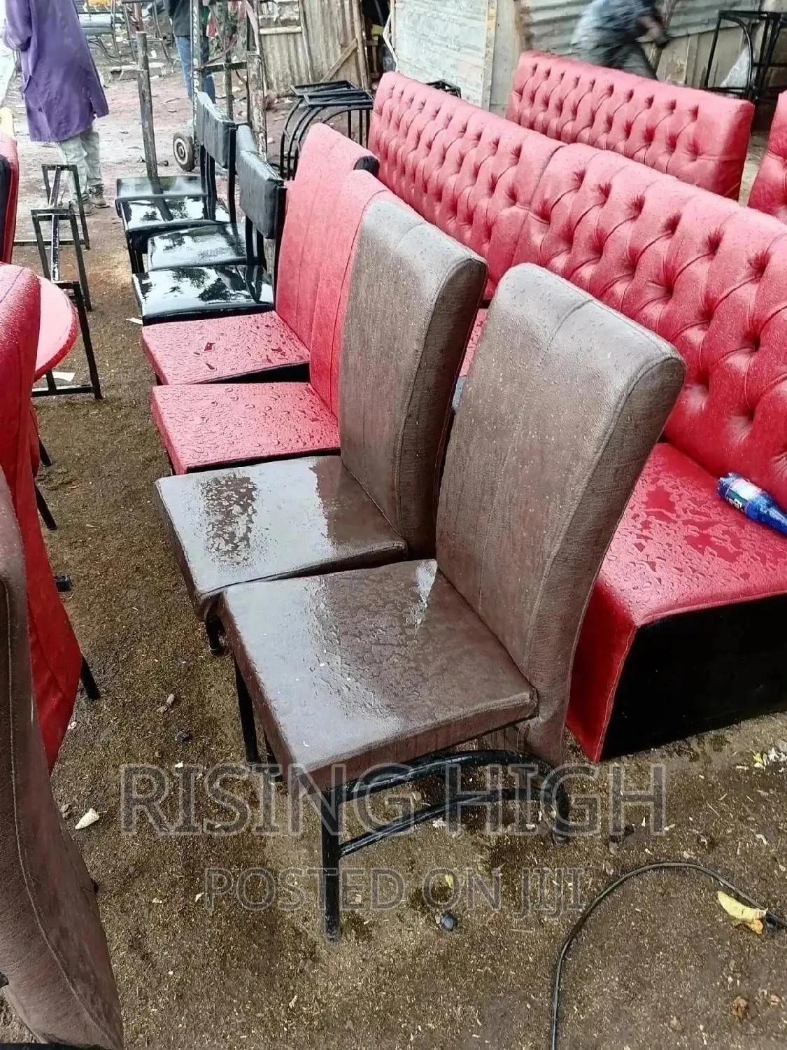 High Brand 3 Seater Restaurant Chair