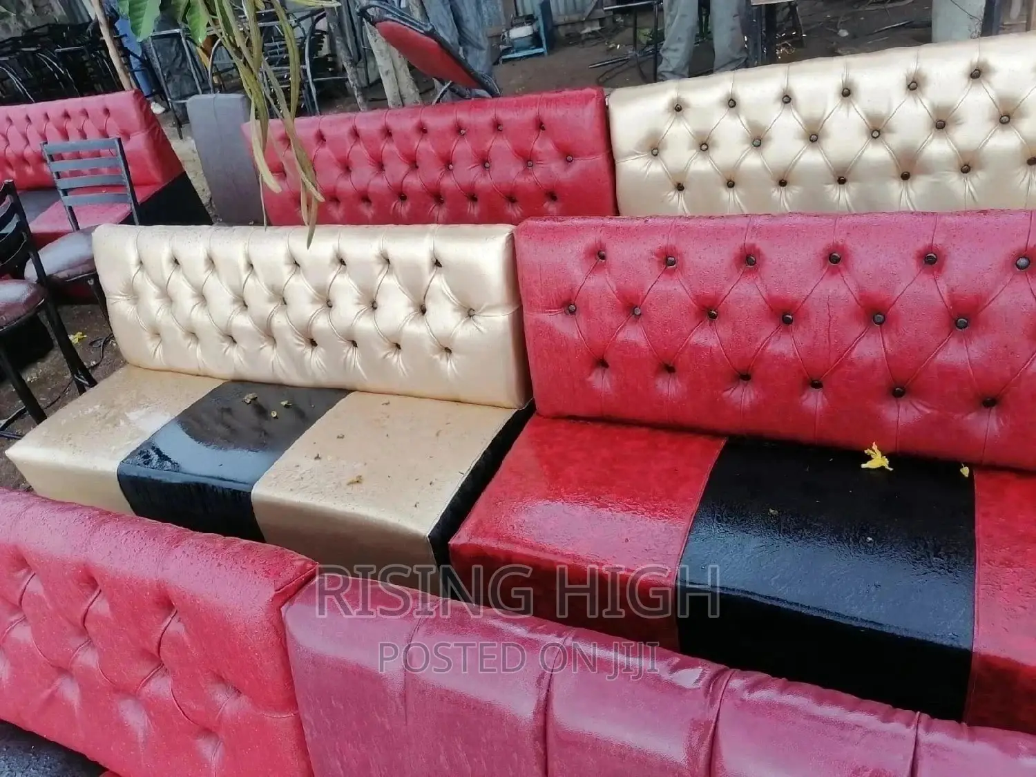Premium Design 3 Seater Restaurant Chair