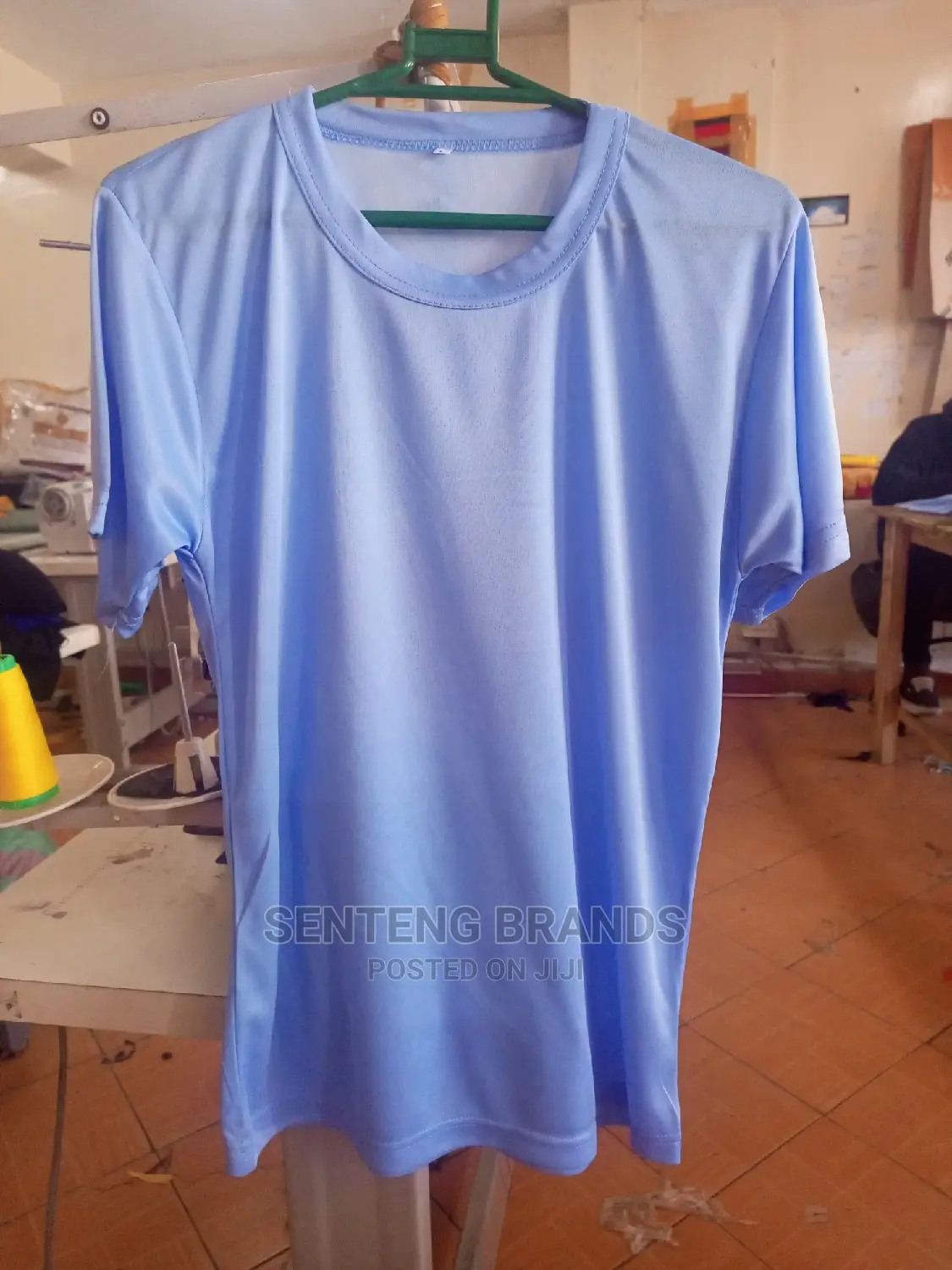 Sky Blue Plain T-Shirts