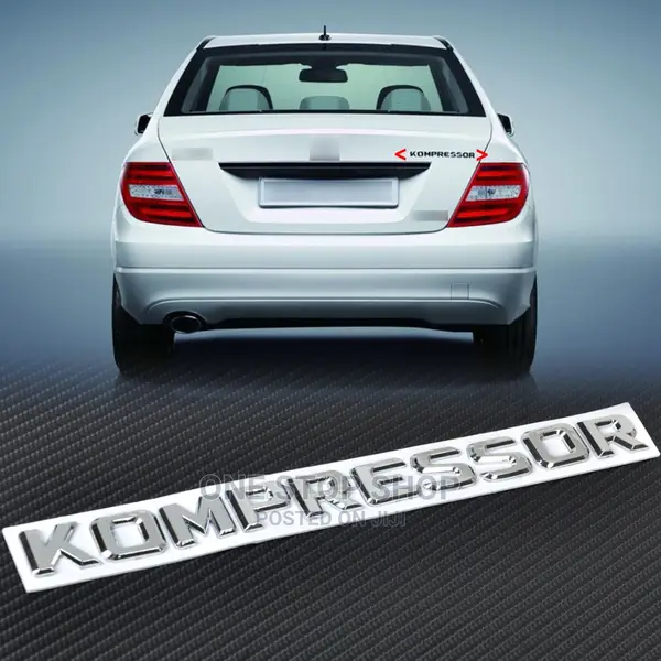 Genuine Mercedes Benz Kompressor Badge