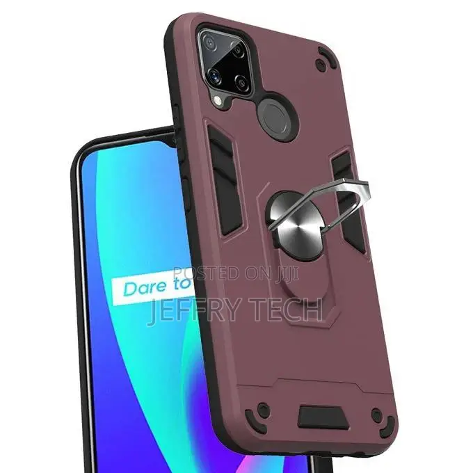 OPPO Realme C12 / C15 Protective Case (Wnie Red)