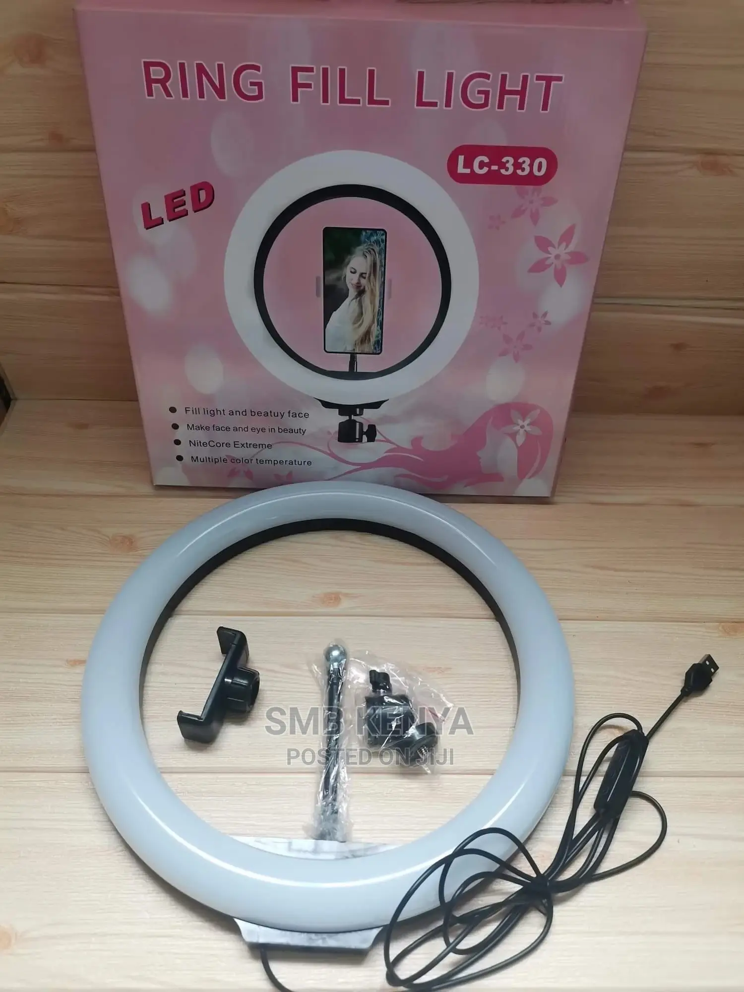 12 Inch Ring Light With Tripod Stand