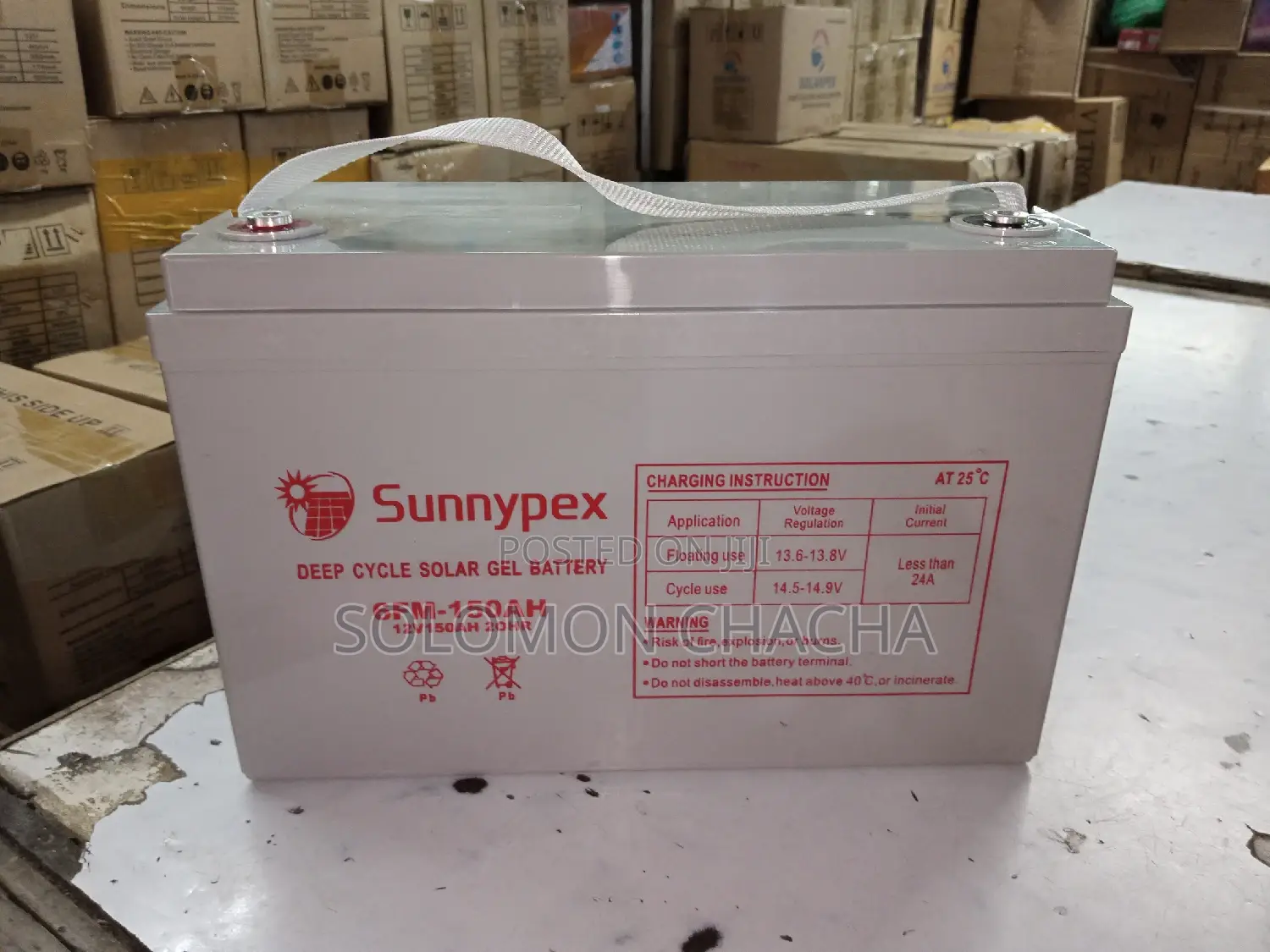 Sunnypex 100ah Battery Back Up
