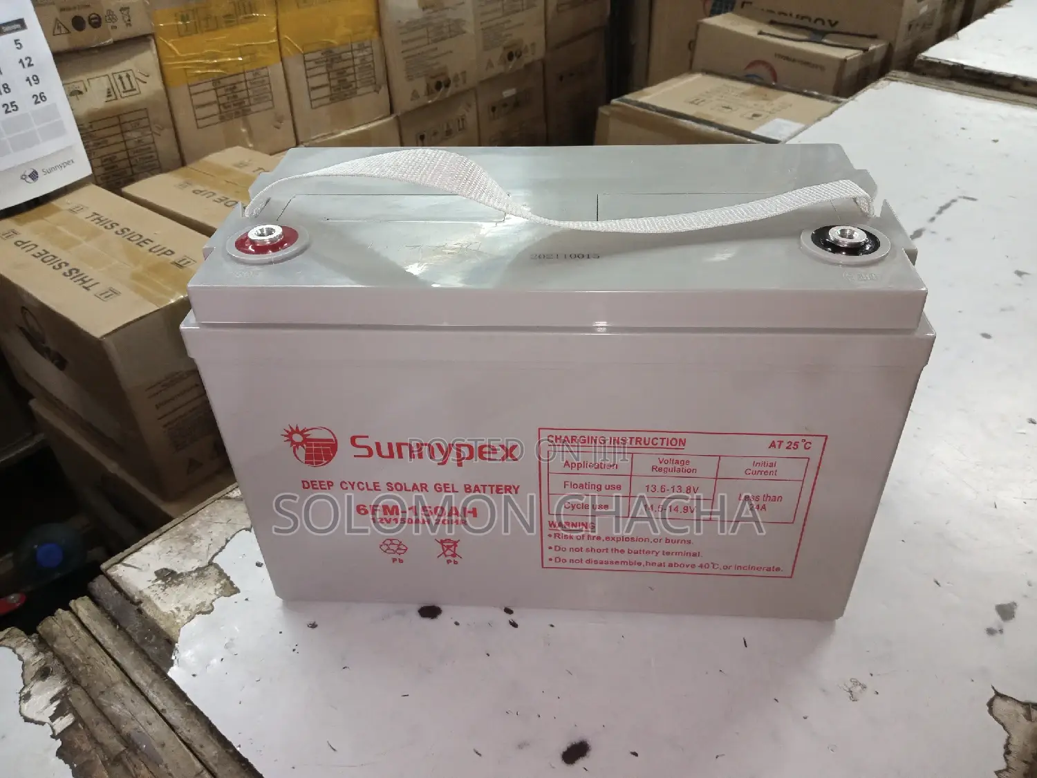 Sunnypex 100ah Battery Back Up