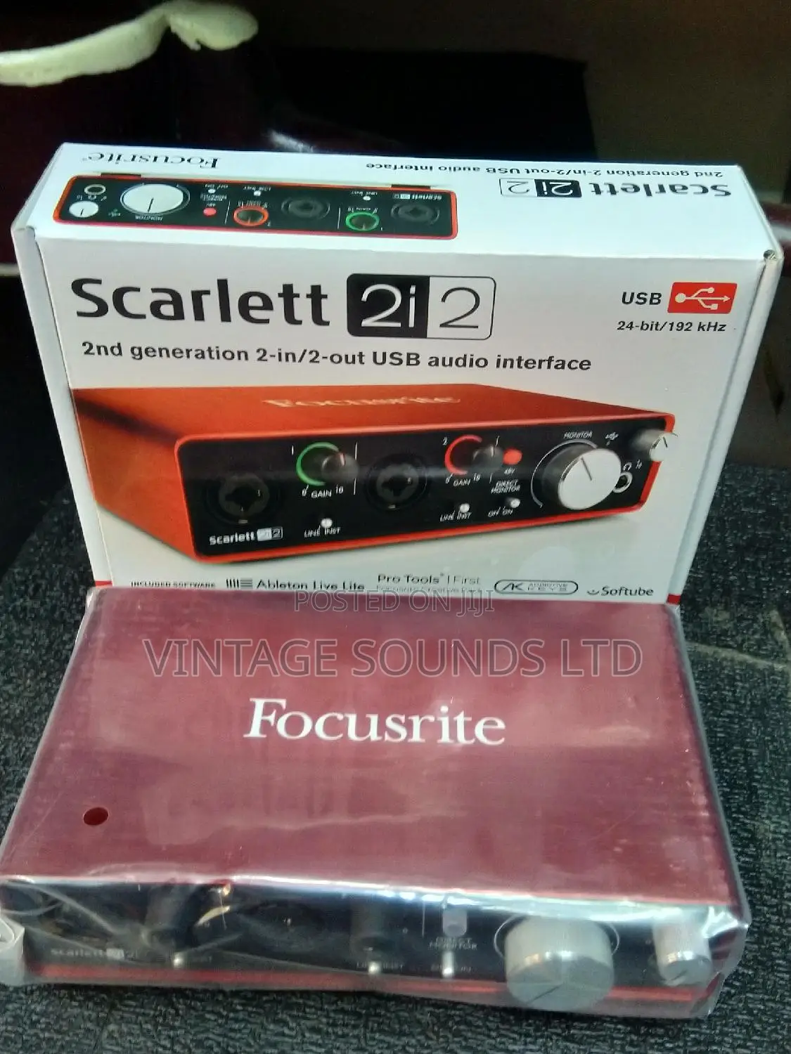 Focusrites Scarlette 2i2