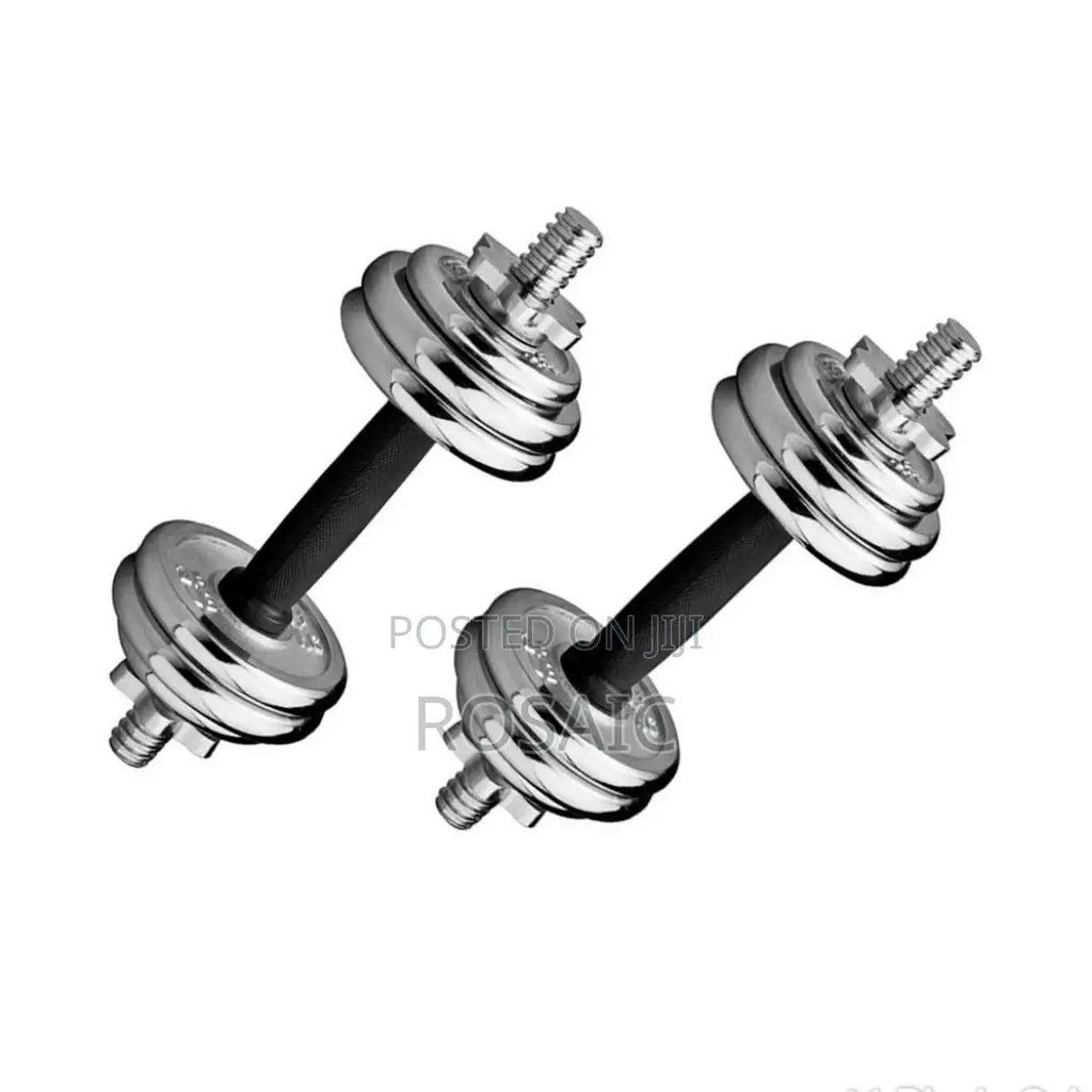 10 Kgs Chrome Dumbbells Weights