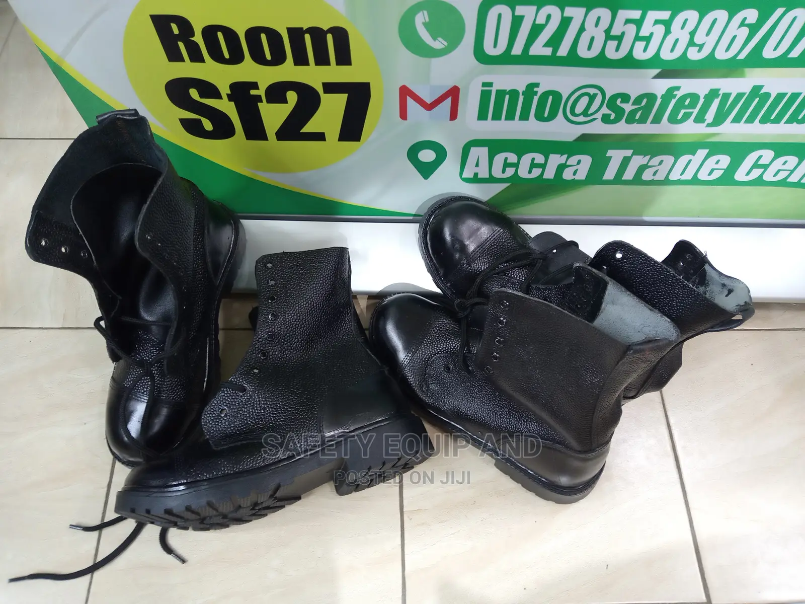 Safety Boots for Guard Officers Available