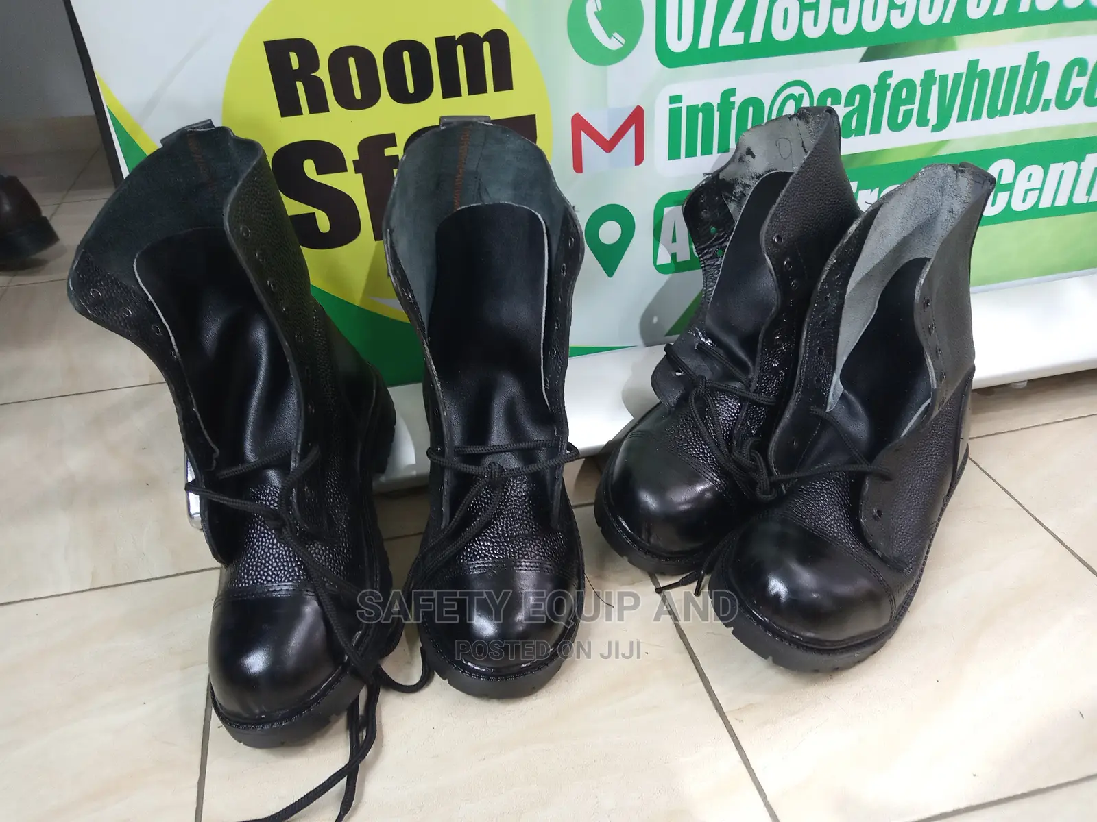 Long Security Boots for Soldiers