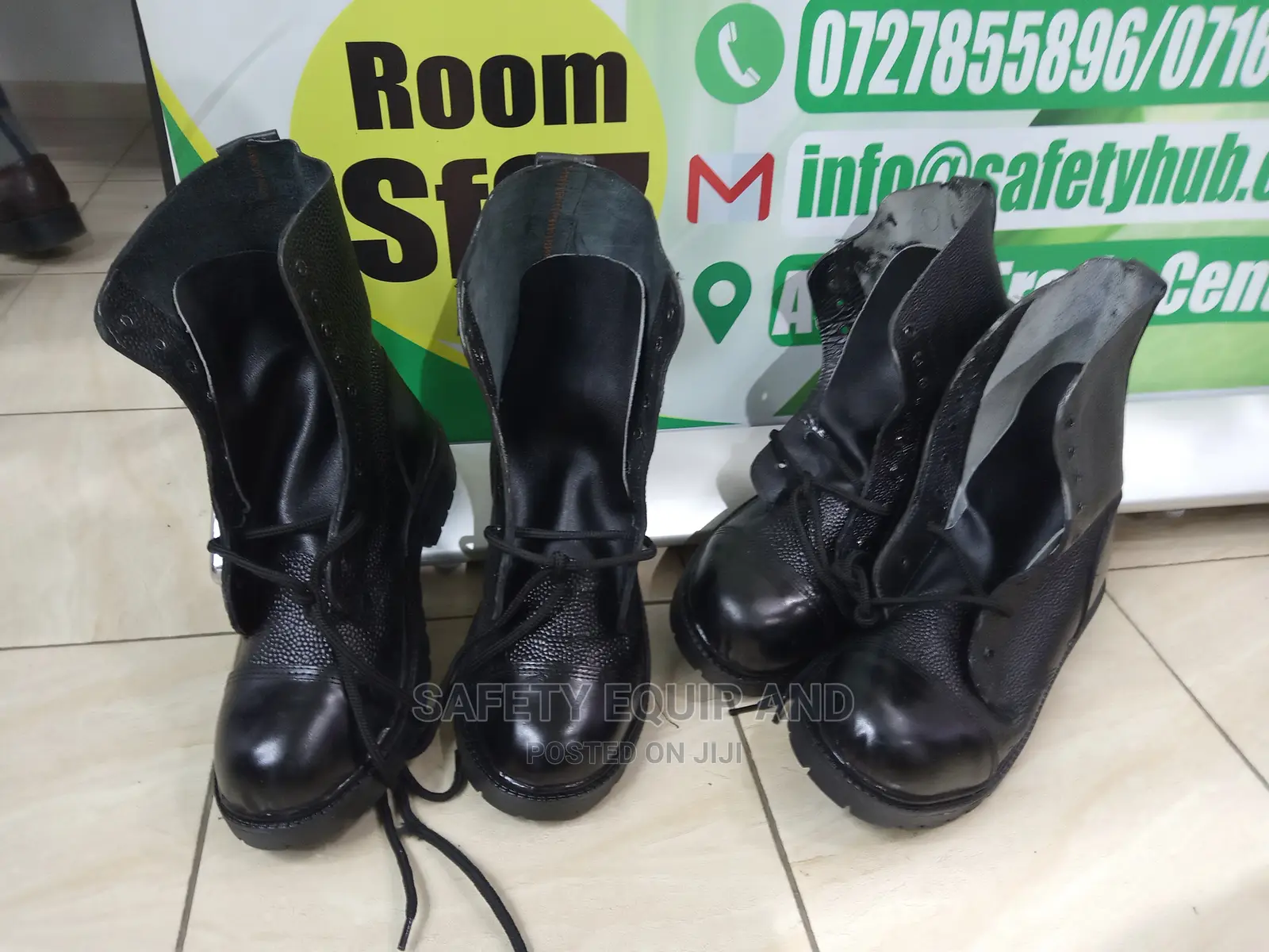 Boots for Security-Long With Laces