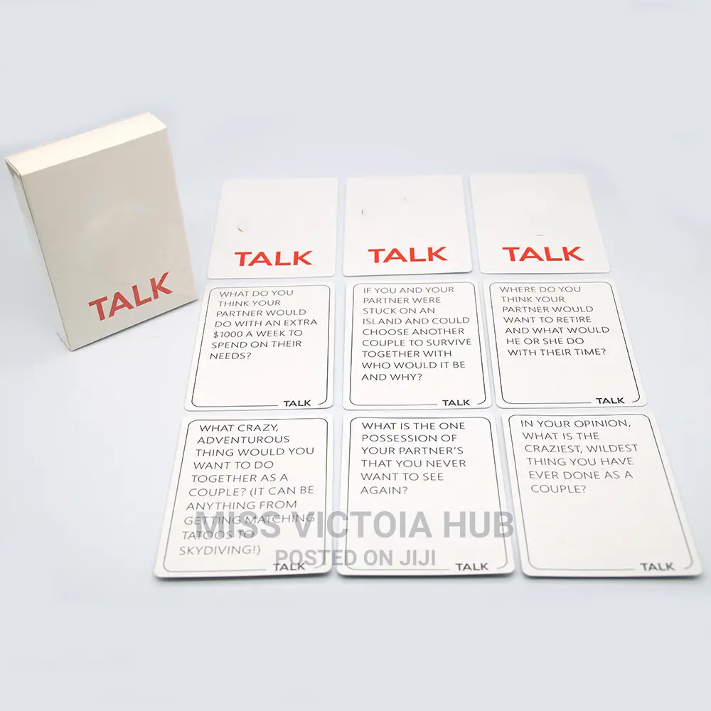 3 Games in 1: Talk, Flirt Dare Romantic Cards Adult Games