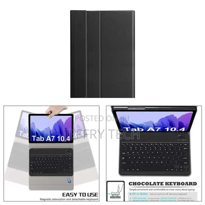 Keyboard Case for Samsung Galaxy Tab A7 104 2020 English En