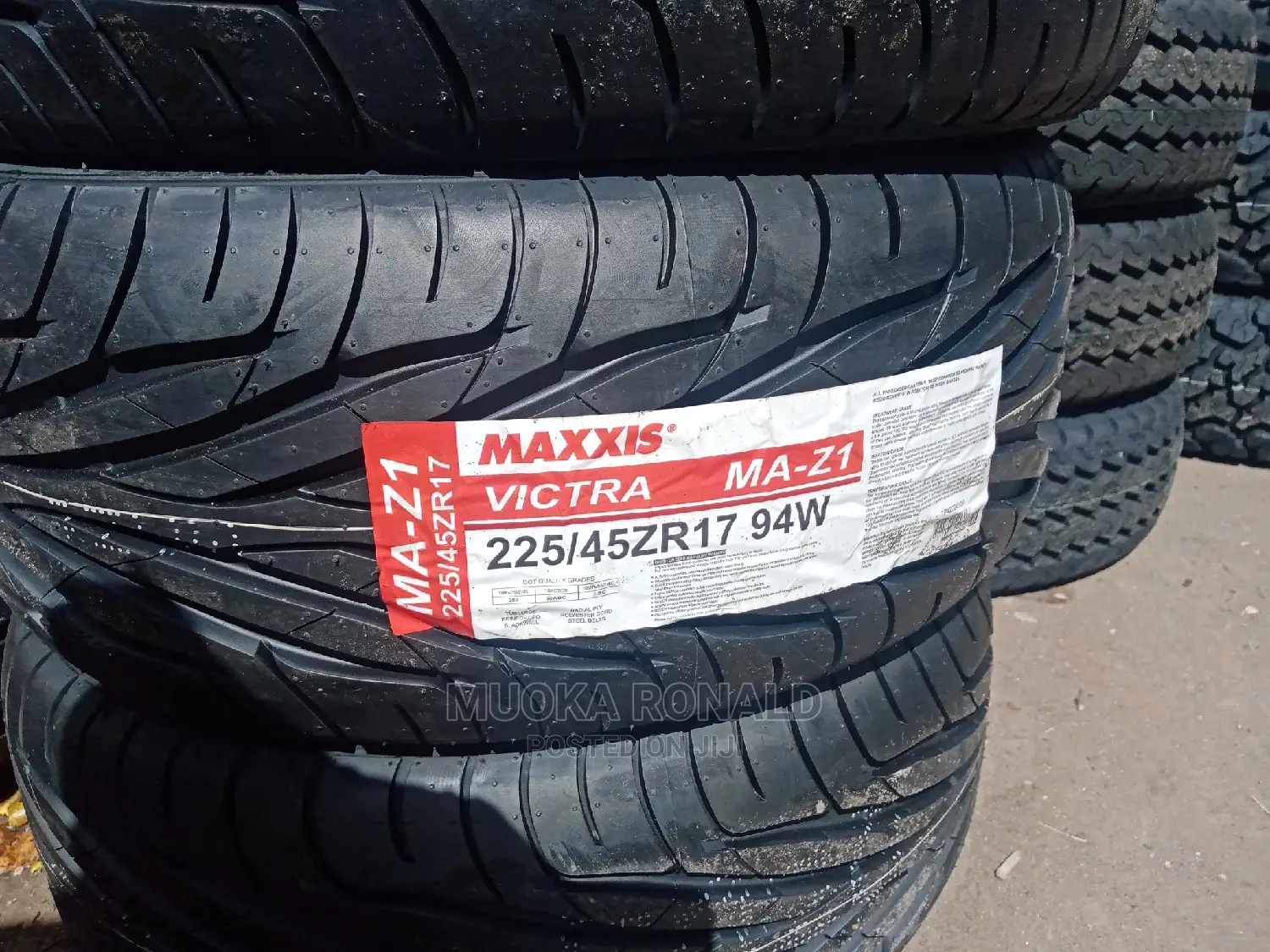 225/45r17 Maxxis Tyre (Victra Ma-Z1)